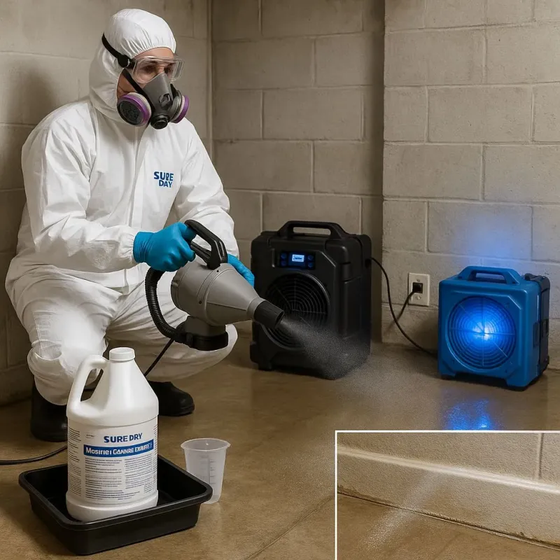 Sanitization and Odor Removal process in Hampden County, MA