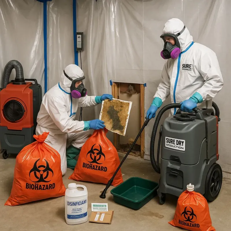 Contaminated Water Handling Protocols process in Hampden County, MA