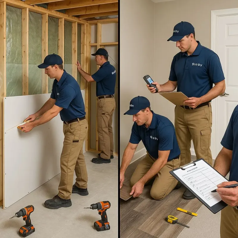 Repairs and Reconstruction process in Hampden County, MA